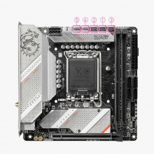 微星MPG B760 I EDGE WIFI DDR4台式机电脑主板 支持第12/13代处理器