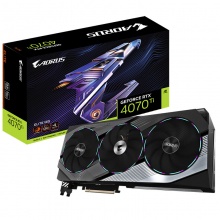 技嘉RTX4070Ti AORUS E 12G小雕 电竞游戏 设计渲染电脑独立显卡支持4K