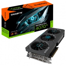 技嘉RTX4070TI EAGLE OC 12G猎鹰电竞游戏 设计渲染电脑独立显卡支持4K