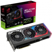 华硕ROG-STRIX-RTX4070TI-O12G-GAMING电竞游戏 设计渲染电脑独立显卡支持4K