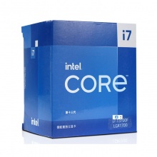 英特尔 Intel i7-13700F 16核24线程 （带风扇，不带核显）盒装CPU处理器