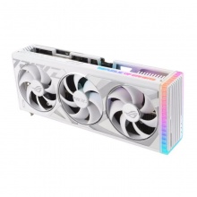 华硕ROG-STRIX-GeForce RTX 4090 24GB WHITE 电竞游戏专业显卡