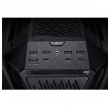 华硕(ASUS) ROG 701创世神机箱 全塔铝合金X骨架支持EATX主板/双420水冷