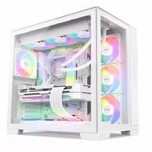 航嘉（Huntkey） MVP Apollo阿波罗台式组装电脑主机箱 白色