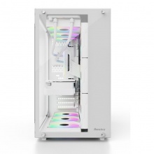 航嘉（Huntkey） MVP Apollo阿波罗台式组装电脑主机箱 白色