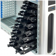 华硕 恒煜T30机箱塔式服务器工作站机箱升级版 8个硬盘位 支持EATX服务器主板