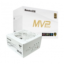 航嘉（Huntkey） MVP K850 台式机主机电脑电源 额定850W 白色版