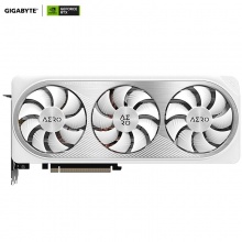 技嘉雪鹰GIGABYTE GeForce RTX 4070 AERO OC 12G电竞游戏设计智能学习电脑独立显卡4K