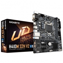 技嘉（GIGABYTE） H410M主板 台式机电脑主板 H410/LGA 1200 H410M-S2H V2主板