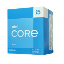 英特尔(Intel) i5-13400F 13代 酷睿 处理器 10核16线程 睿频至高可达4.6Ghz 20M三级缓存 台式机CPU