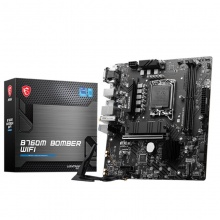 微星 B760M BOMBER WIFI主板 支持 （Intel B760/LGA 1700）
