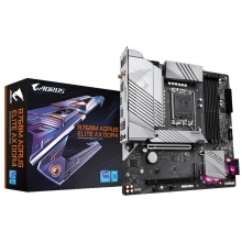 技嘉 B760M AORUS ELITE AX DDR4（银白色）主板