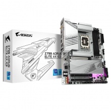 技嘉Z790 AORUS ELITE AX ICE       (冰雕 白色）