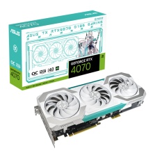华硕TX-GAMING-RTX4070-O12G-BTF  ，（白色背插）天选三风扇显卡