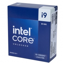英特尔(Intel) 14代 CPU处理器 台式机 原盒 14900KF  CPU