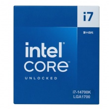  英特尔(Intel) 14代 CPU处理器 台式机 原盒 14700K CPU 