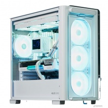 华硕(ASUS) A23光影机箱 前置钢化玻璃/支持背插主板/10Gbps Type-C接口/360水冷/高效散热/免工具拆卸 白色