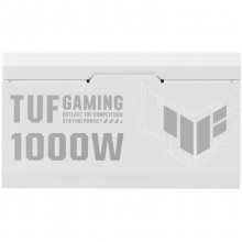 华硕（ASUS）TUF GAMING 1000W 装弹手 白色 金牌全模组电源 原生ATX3.0/PCB涂层/80PLUS金牌认证/压纹线