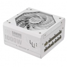 华硕（ASUS）TUF GAMING 1000W 装弹手 白色 金牌全模组电源 原生ATX3.0/PCB涂层/80PLUS金牌认证/压纹线