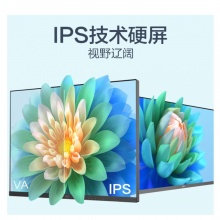 HKC 23.8英寸 2K IPS显示屏 100Hz电子书模式 低蓝光不闪屏广色域 家用商务办公电脑显示器 S2416Q