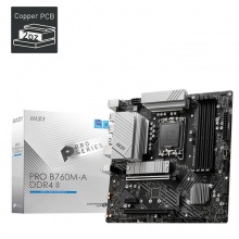 微星（MSI）PRO B760M-A DDR4 II 主板 13490F/13700/14600KF