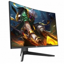 HKC 31.5英寸 240Hz 1500R曲面屏 1ms 响应/广色域/电竞游戏电脑高清显示器CG322KS