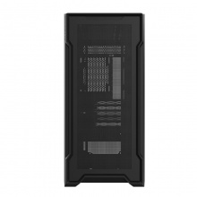 技嘉（GIGABYTE）C102G全景式 机箱熏黑钢化玻璃侧透兼容360/240水冷散热器快拆式防尘滤网 幽灵C102G 黑Matx/顶置360/磁吸面板