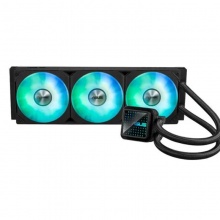 华硕（ASUS）PRIME 大师 360 ARGB一体式CPU水冷散热器 高性能水泵/无限镜可替换铭板/预装高性能ARGB风扇