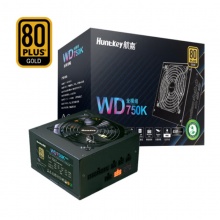 航嘉（Huntkey） WDK系列金牌电源模组版WD750K-750W原生PCIE5.0接口 金牌