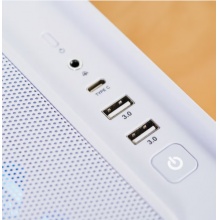 华硕(ASUS)PRIME  灵光岛AP202  机箱 白色