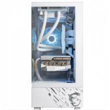 微星（MSI）PAG PANO M110L WHITE 水晶塔机箱