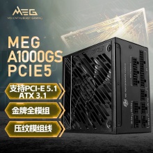 微星 MPG A1000GS PCIE5 电源