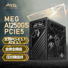 微星 MPG A1250GS PCIE5 电源