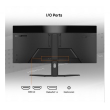 技嘉 GS34WQC(带鱼屏)显示器