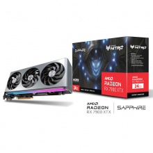 蓝宝石RX7900XT 24G D6超白金OC AMD台式机电脑独立显卡