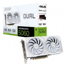 华硕（ASUS）DUAL-RTX5060-O8G-WHITE 雪豹白色
