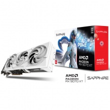 蓝宝石（Sapphire）RX9070 XT 16GB GDDR6 OC 极地 （白色）