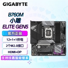技嘉（GIGABYTE）B760M AORUS ELITE  GEN5主板